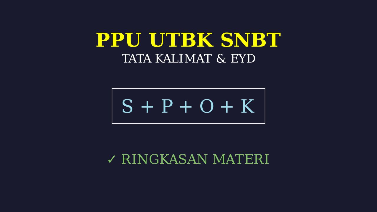 Persiapan UTBK: Pemahaman Bacaan dan Menulis