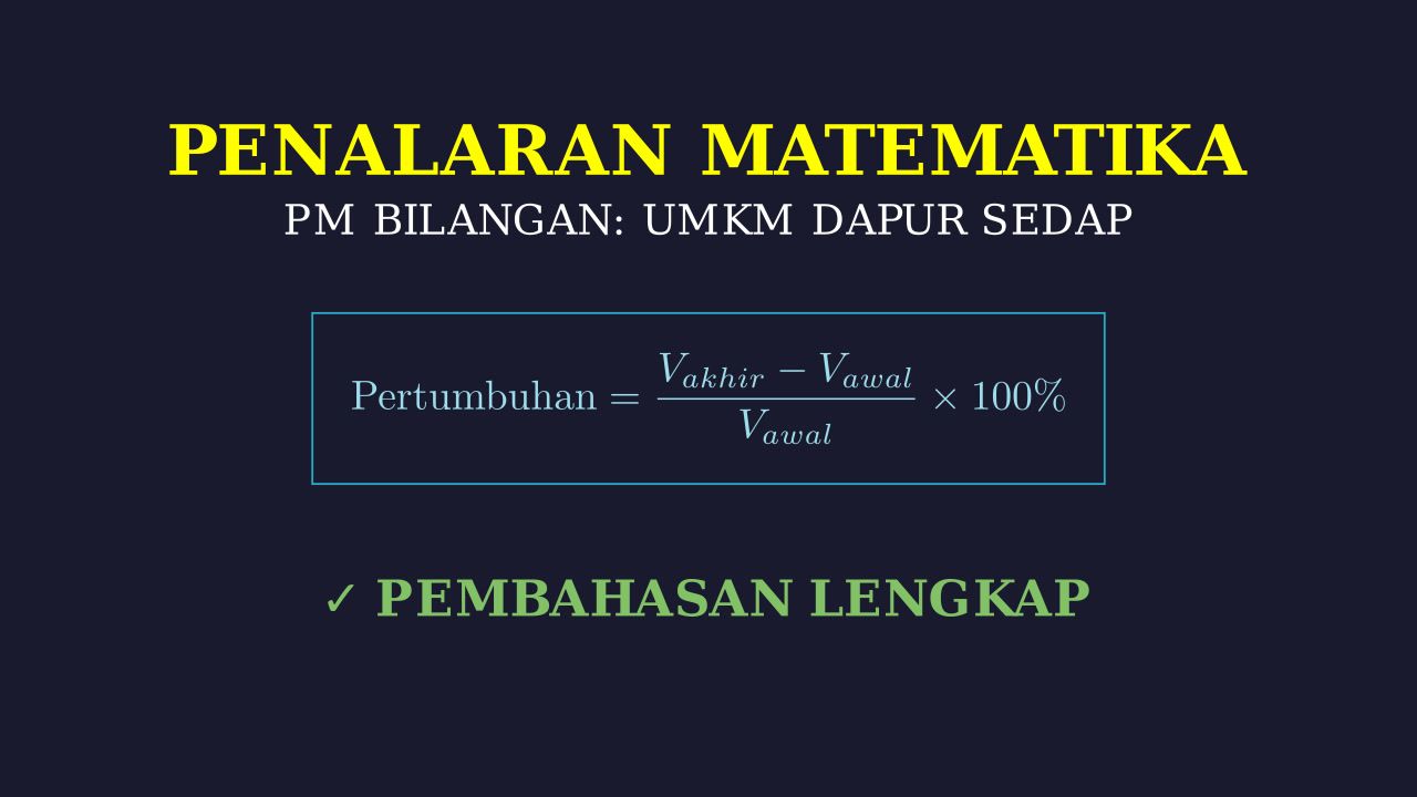 Profil UMKM: Dapur Sedap Bu Risma