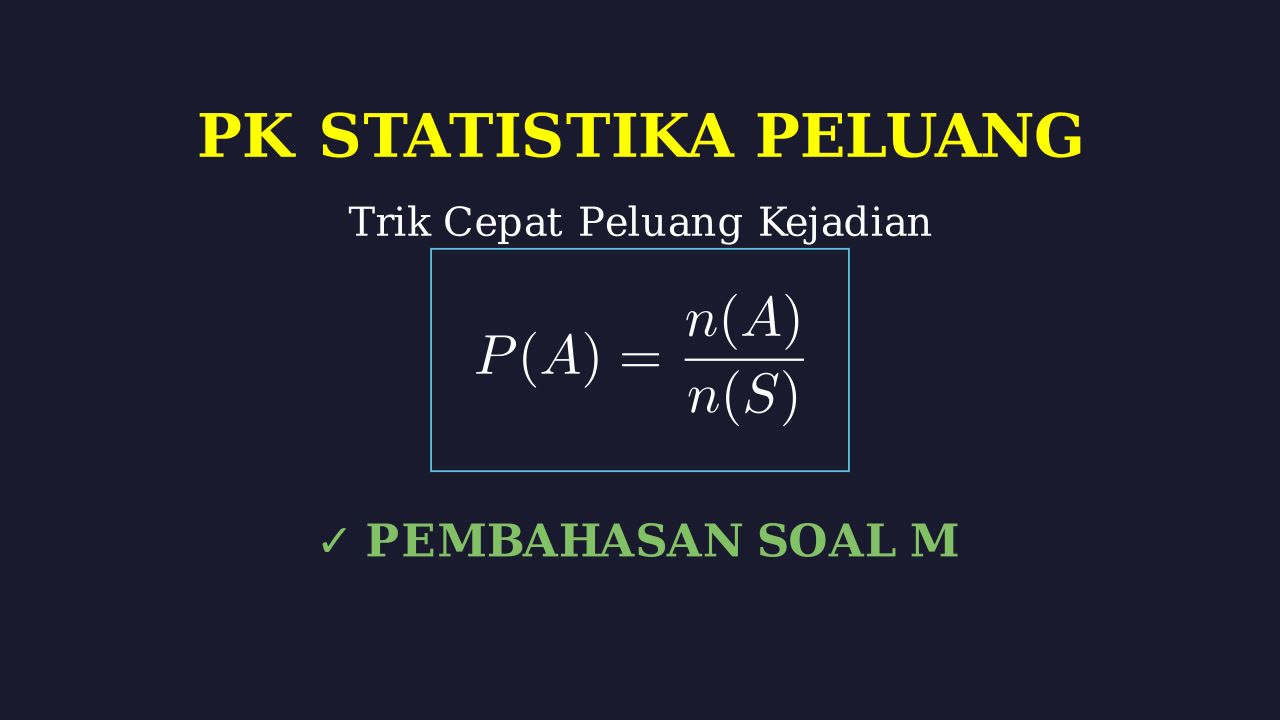 Penjelasan Soal M