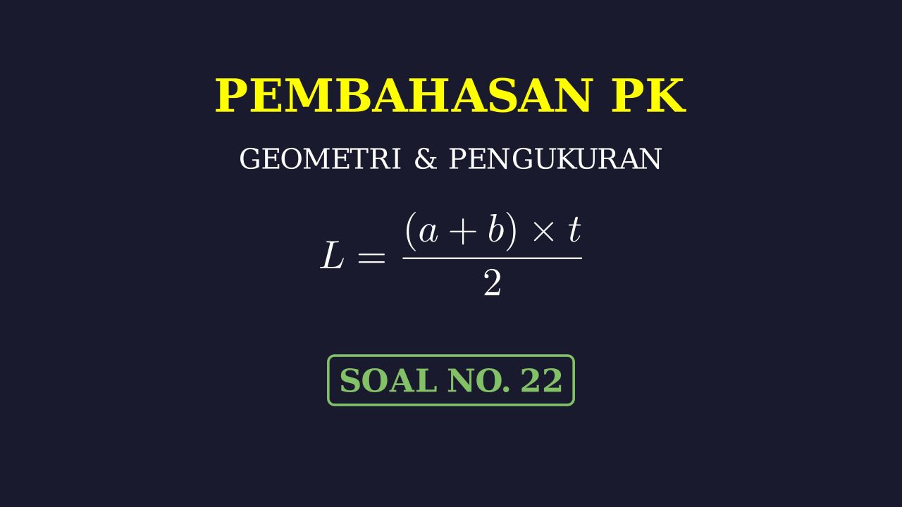 Menyelesaikan Soal Trapesium