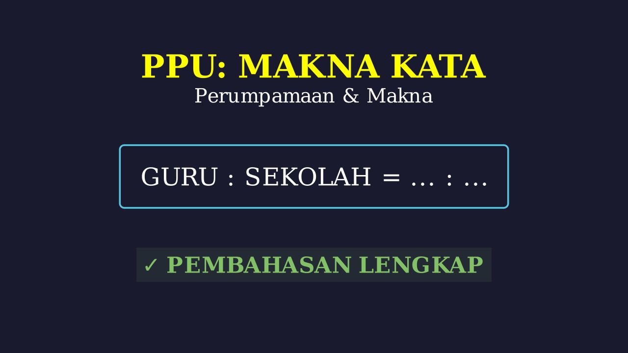 Perumpamaan: Makna di Balik Kata