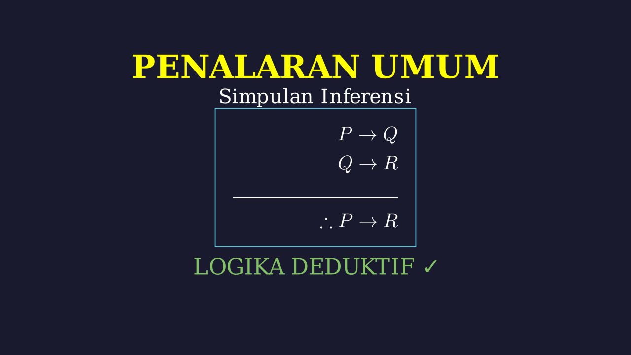 Inferensi: Menarik Kesimpulan