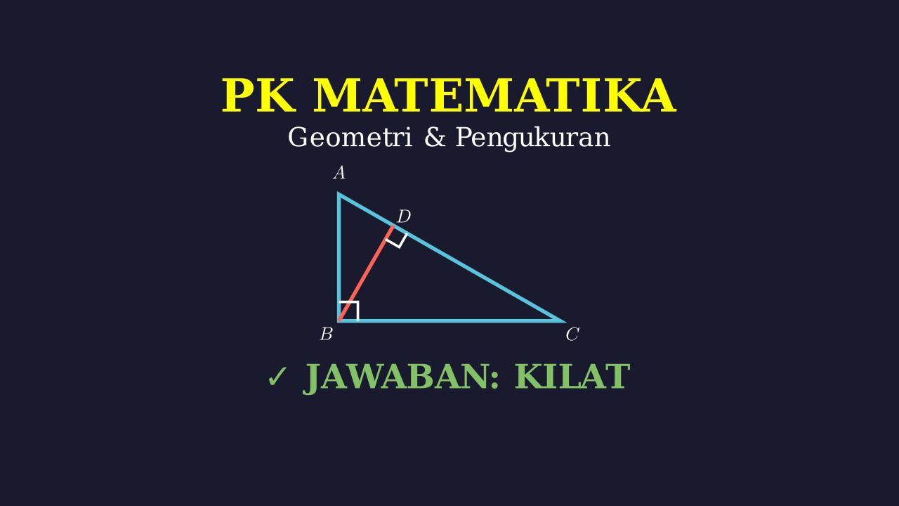 Geometri: Analisis Segitiga Siku-Siku