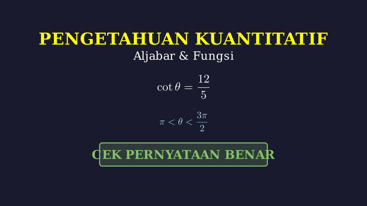Menentukan Nilai Perbandingan Trigonometri