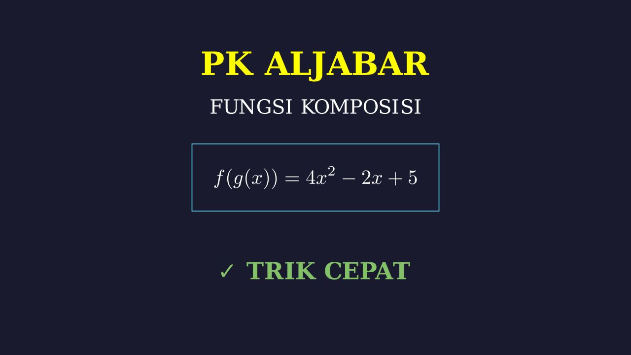 Penjelasan Soal Langkah Demi Langkah