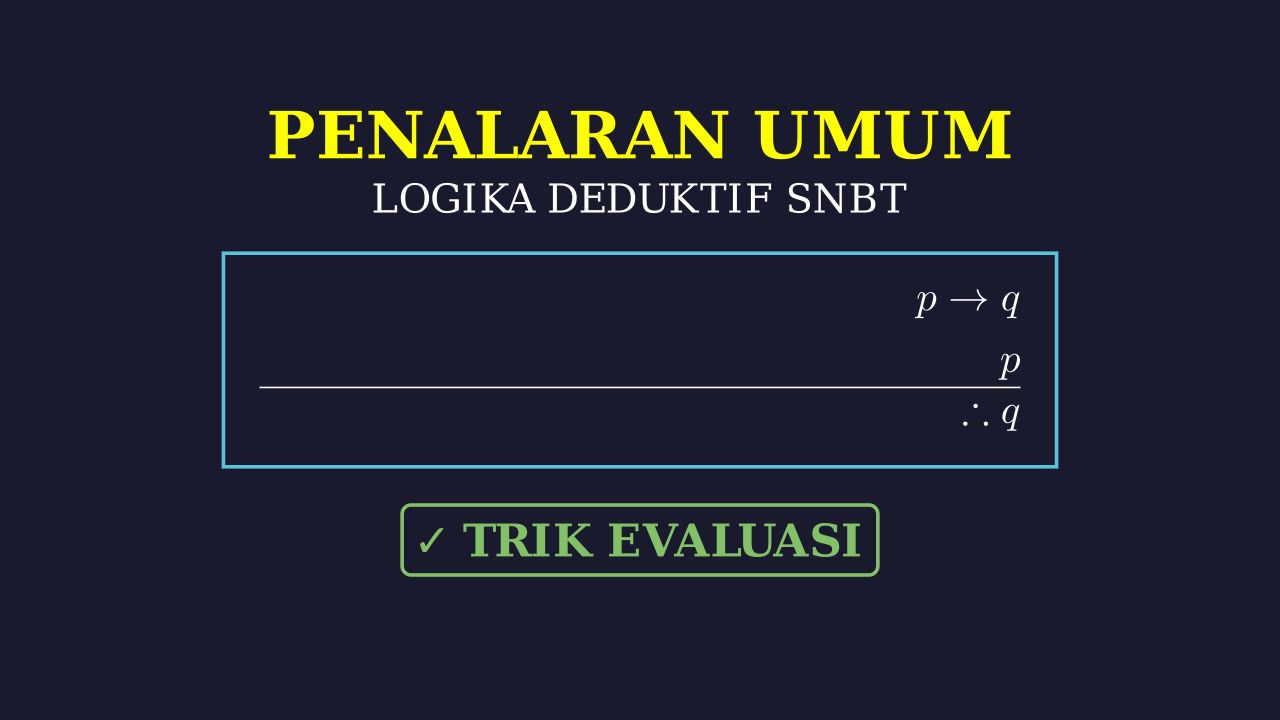 Penalaran Umum SNBT: Cara Evaluasi Soal