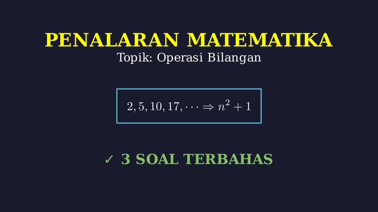 Solusi Tiga Soal: Penjelasan Mudah