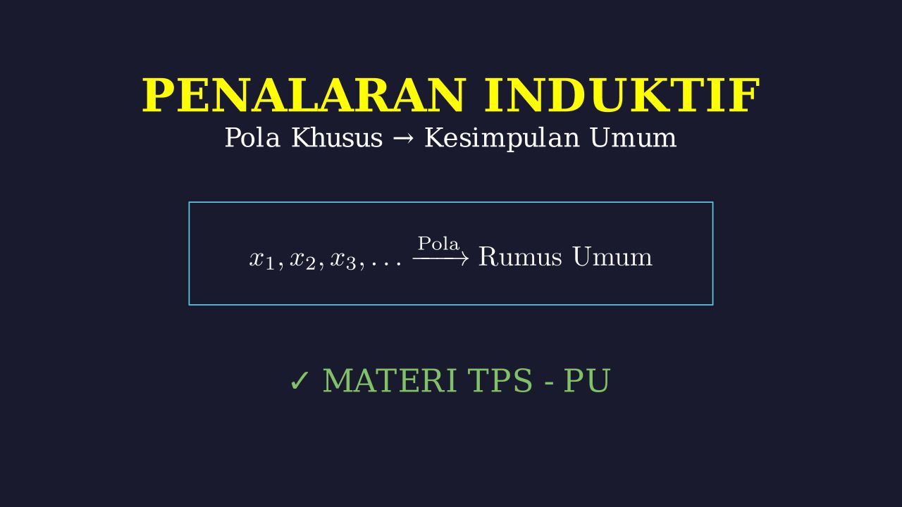 Penalaran Induktif