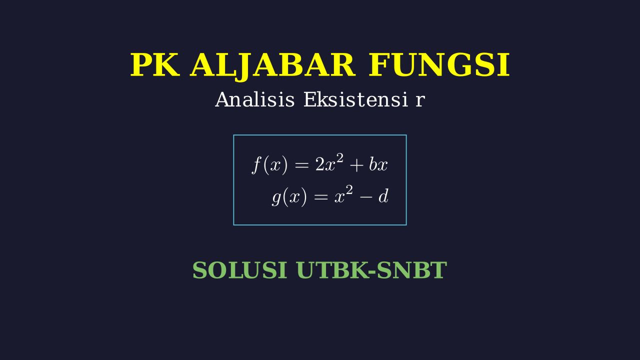 Fungsi f(x) dan g(x): Analisis Bilangan Real r