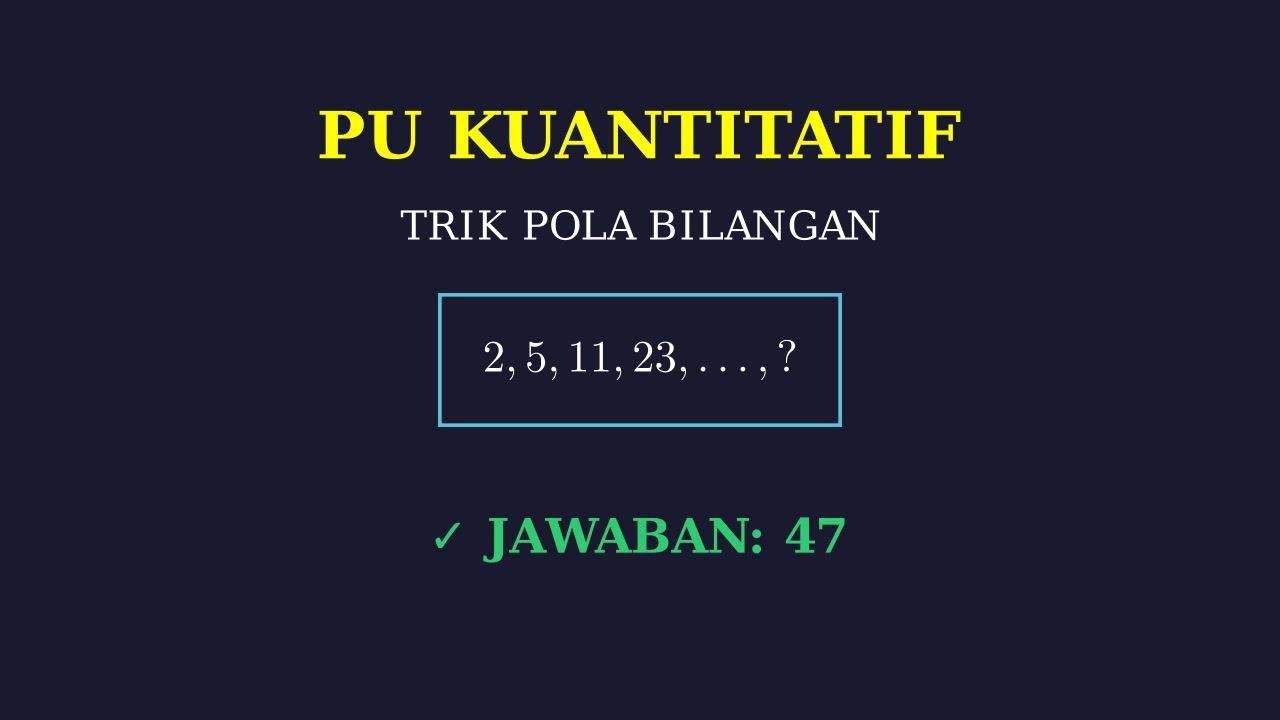 Panduan Penyelesaian Soal