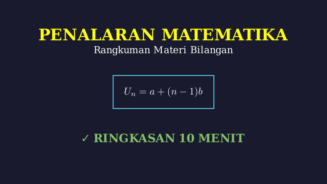 Materi Penalaran Matematika