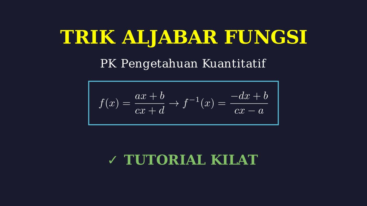 Trik Cepat Dan Langkah Mudah Selesaikan Soal
