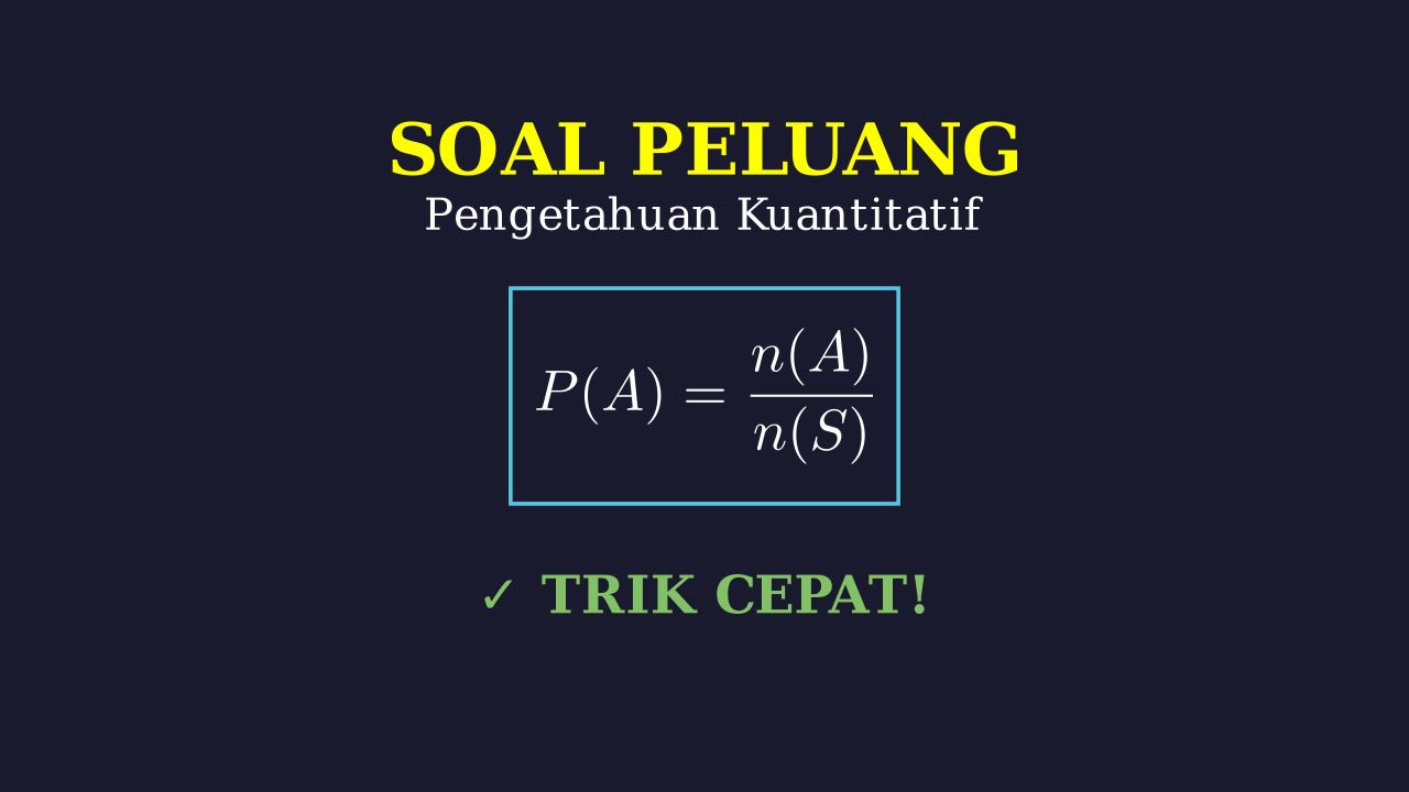 Pembahasan Soal Peluang