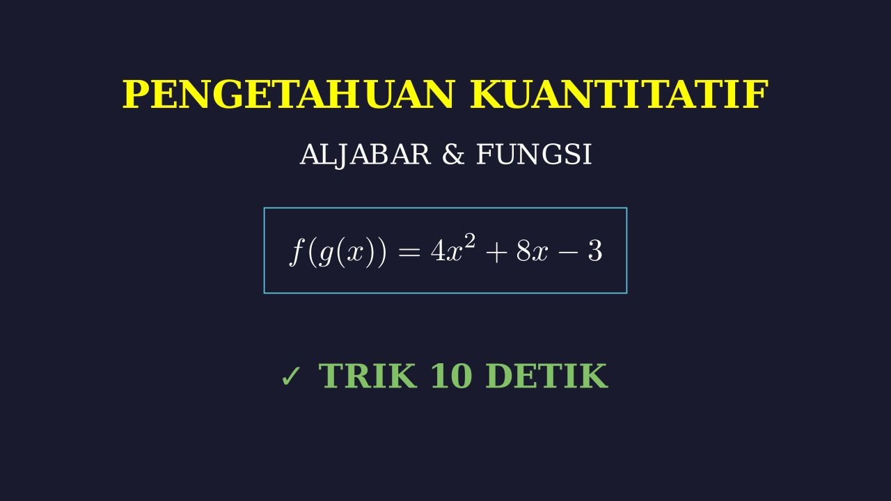 Pembahasan Soal Matematika