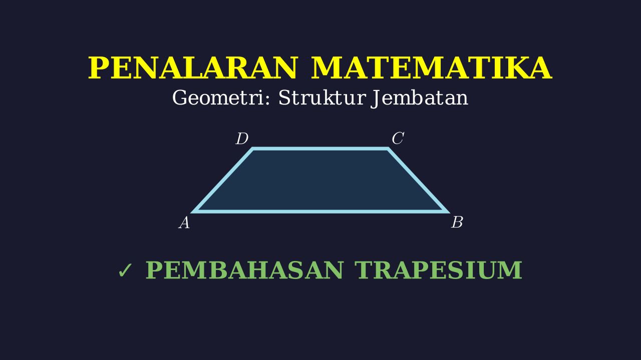 Geometri Trapesium: Struktur Jembatan