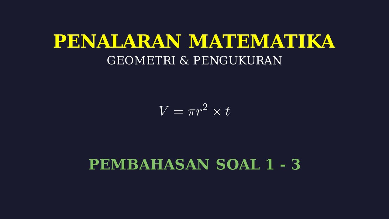 Pembahasan Soal Teks 1: Nomor 1-3