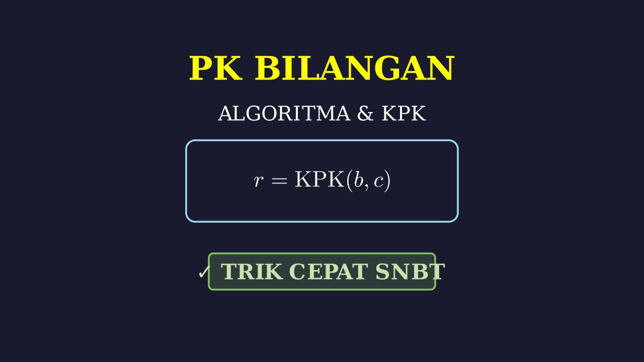Logika Algoritma: KPK dan Bilangan Asli