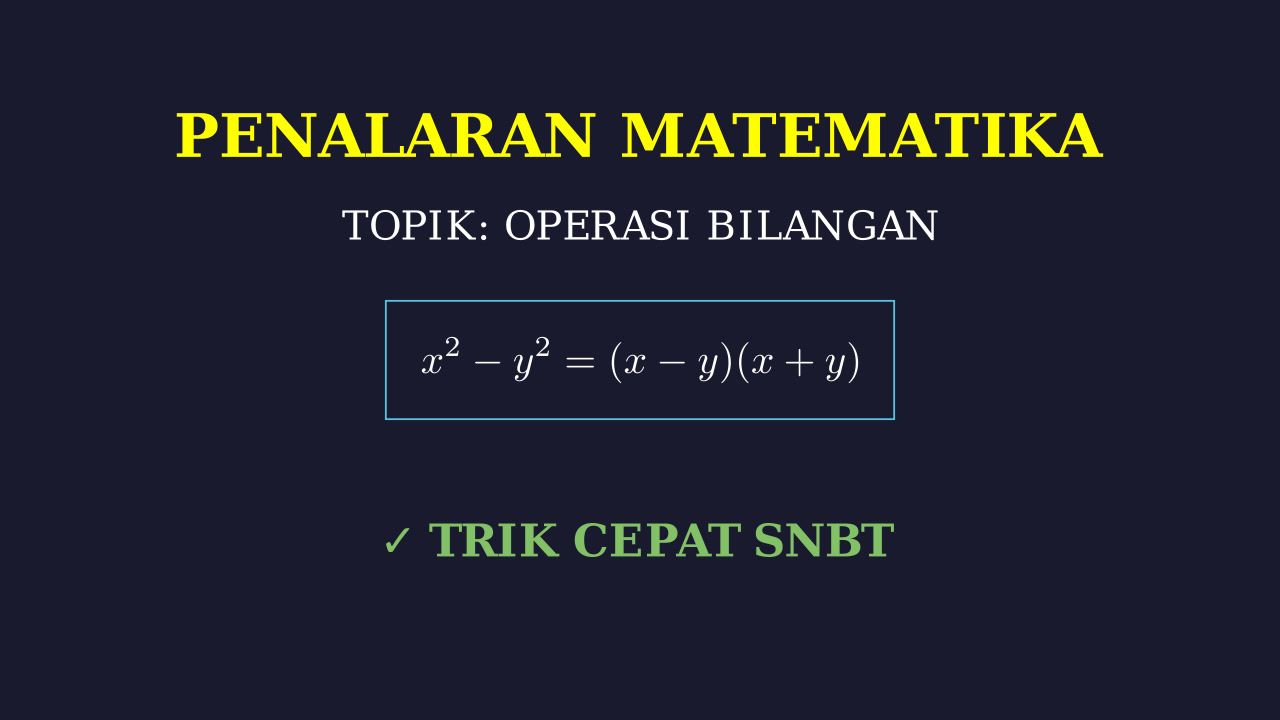 Penalaran Matematika