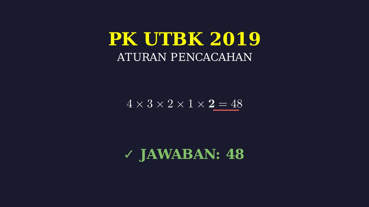 Menyusun Bilangan Ganjil: PK UTBK