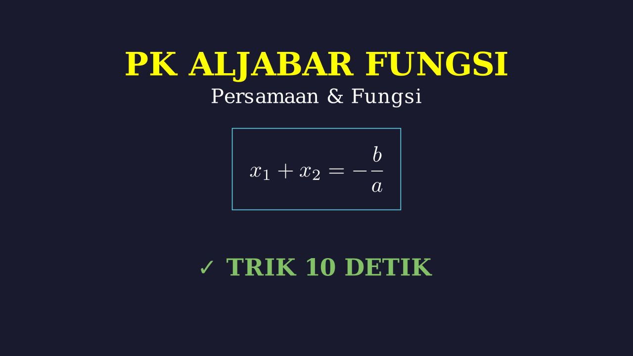 Penyelesaian Soal Matematika