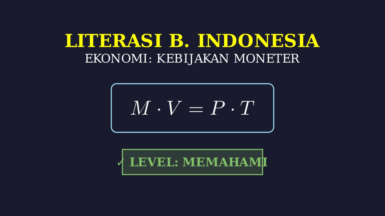 Memahami Kebijakan Moneter