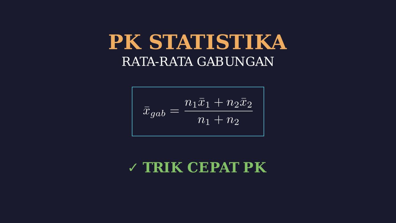 Rata-rata Gabungan