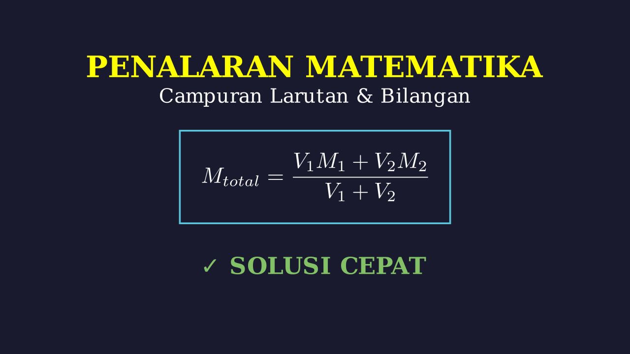 Campuran Asam Kuat dan Basa Lemah