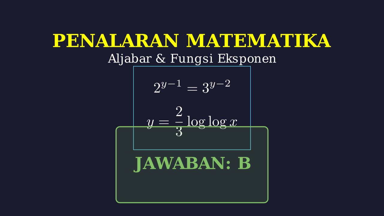 Persamaan Eksponen dan Logaritma: Mencari Nilai X