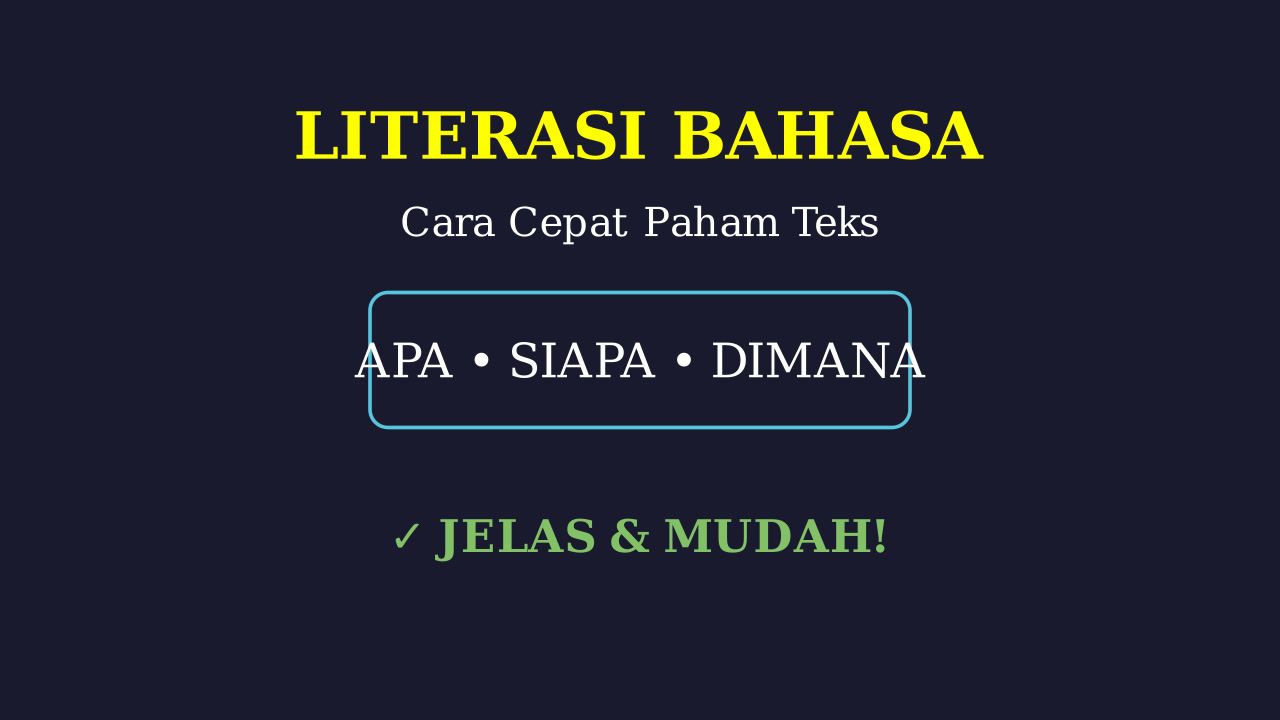 Belajar Seru: Penjelasan Materi Sederhana