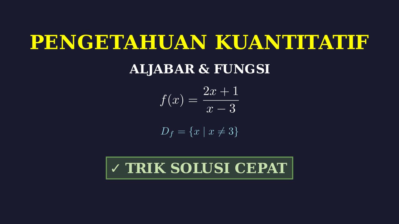 Menentukan Daerah Penyelesaian