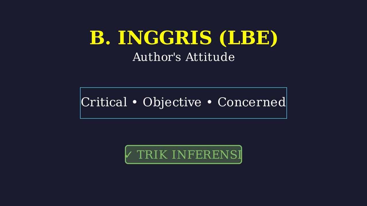 Author's Attitude and Tone