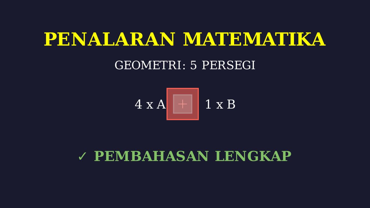 Geometri: Analisis Susunan Persegi