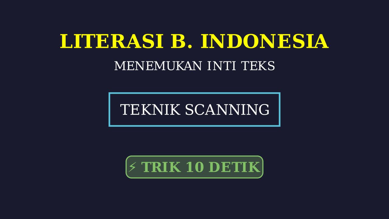 Cara Cepat Memahami Bacaan