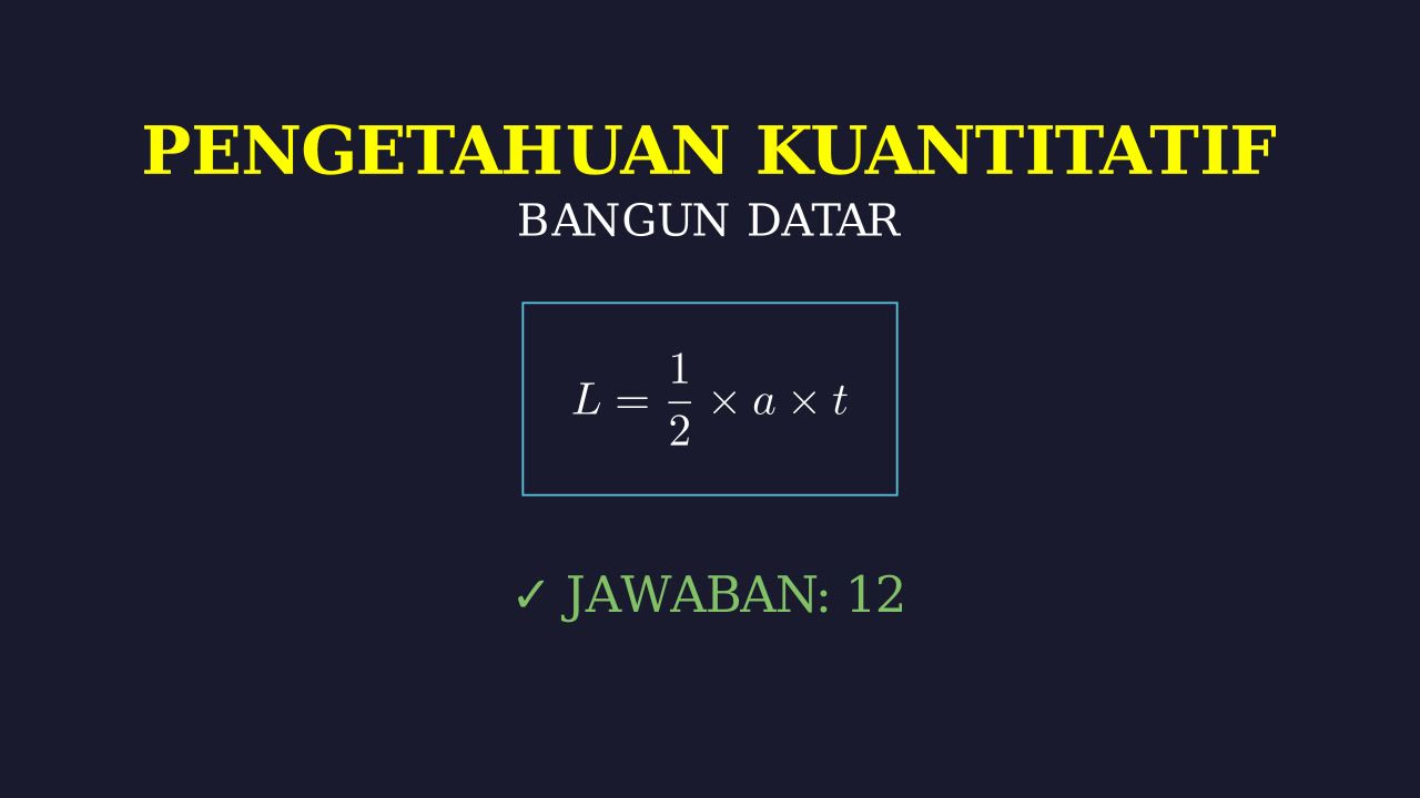 Mengenal Bangun Datar