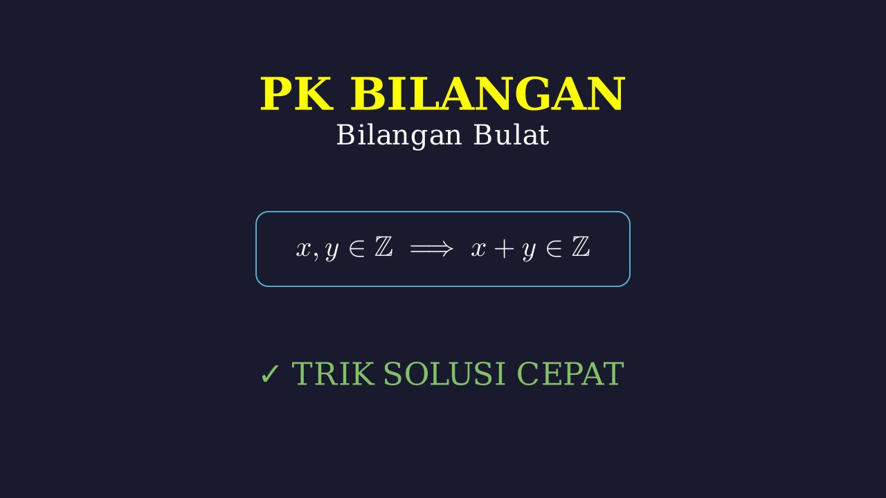Mengenal Bilangan Bulat