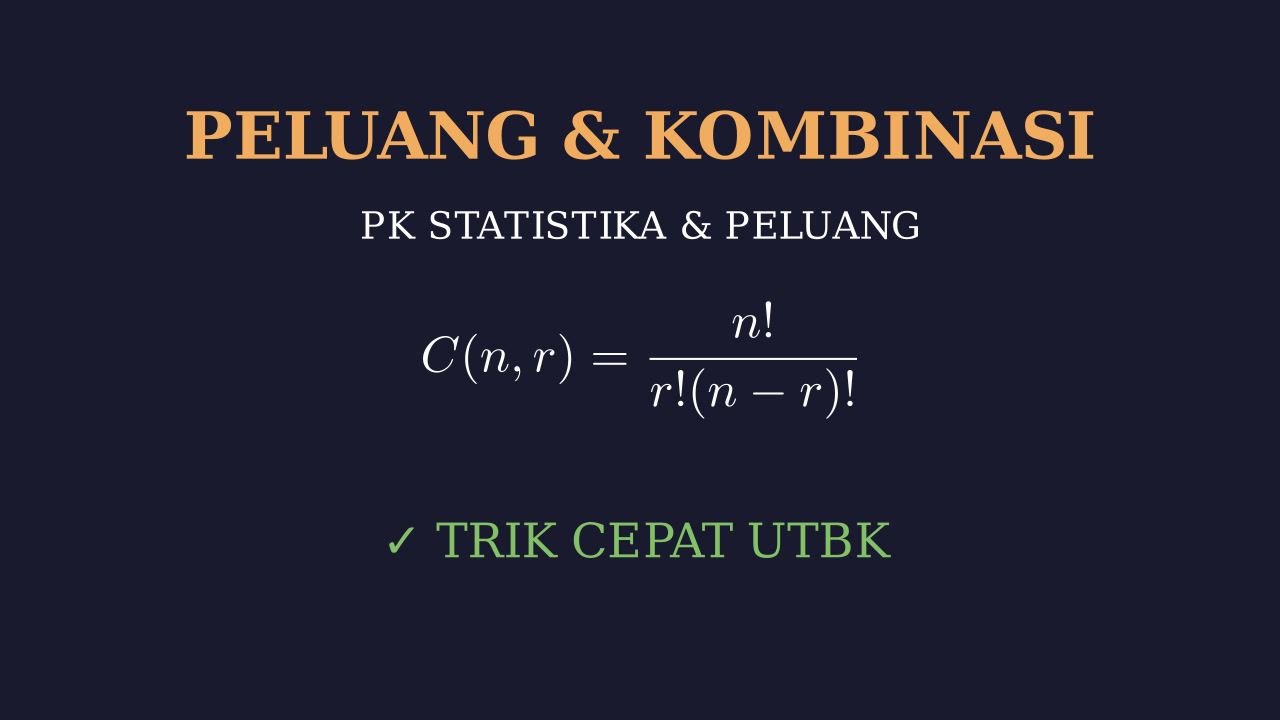 Peluang dan Kombinasi