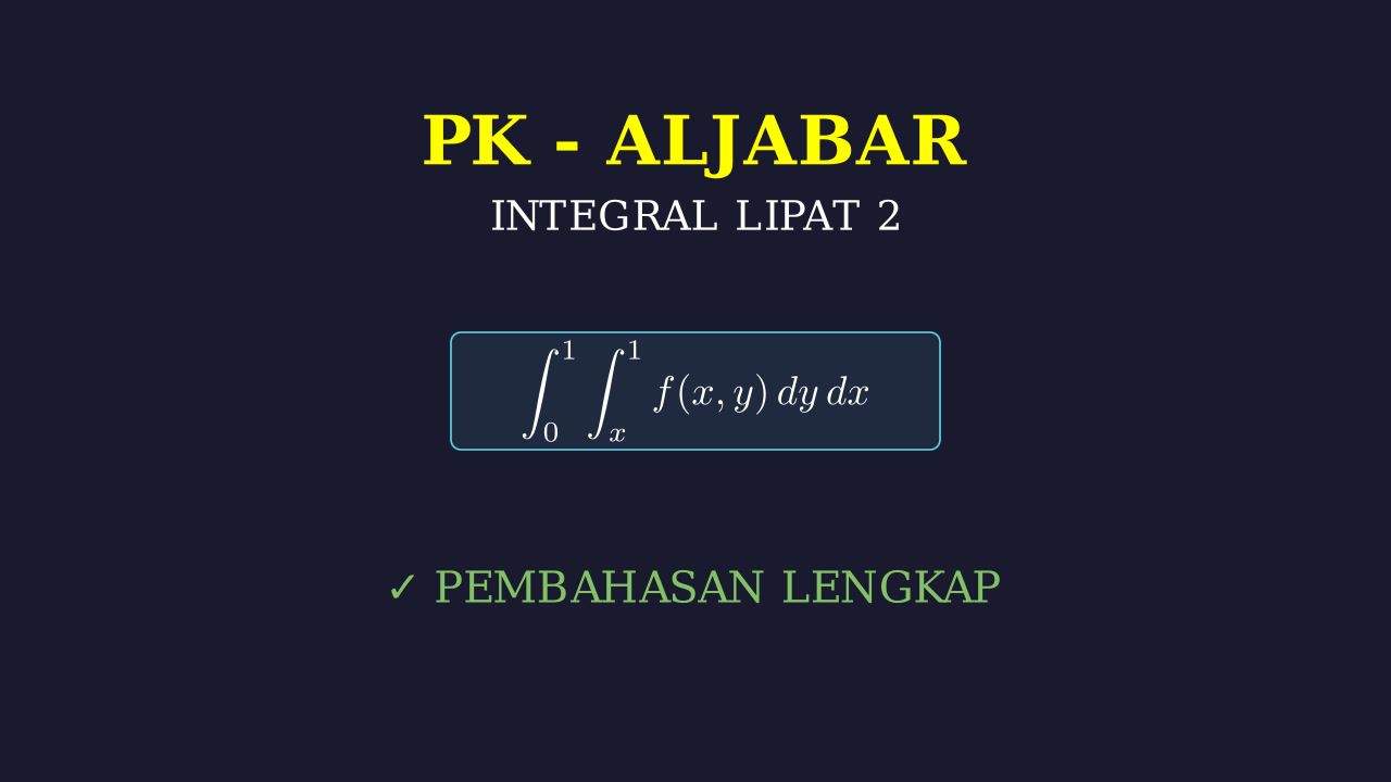 Integral Lipat Dua