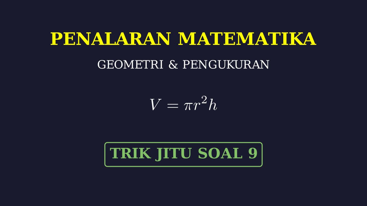 Pembahasan Soal 9