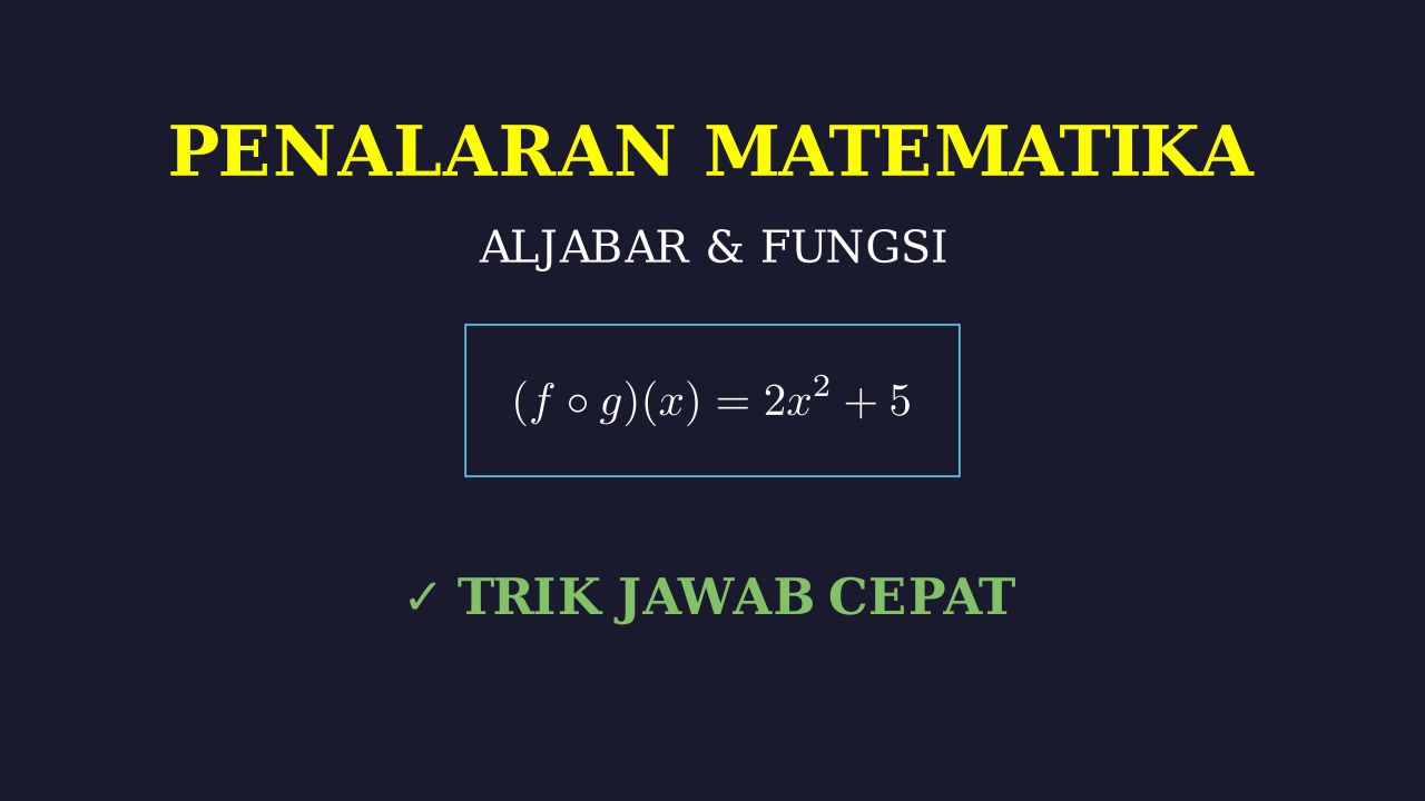 Panduan Penjelasan Soal Visual