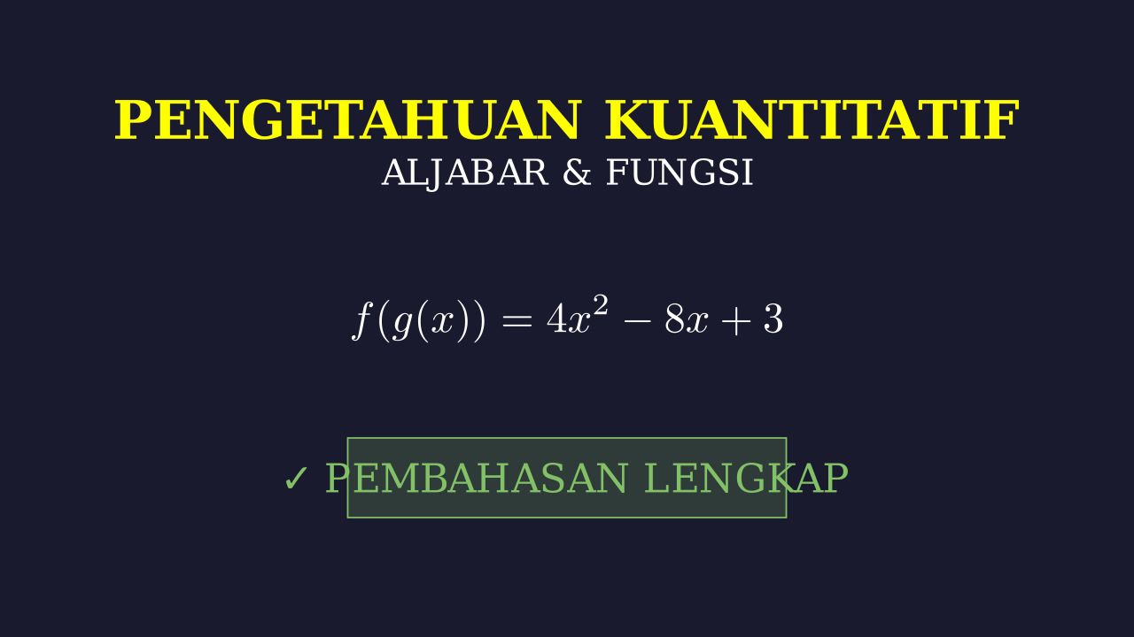 Solusi Soal Matematika: Langkah Demi Langkah