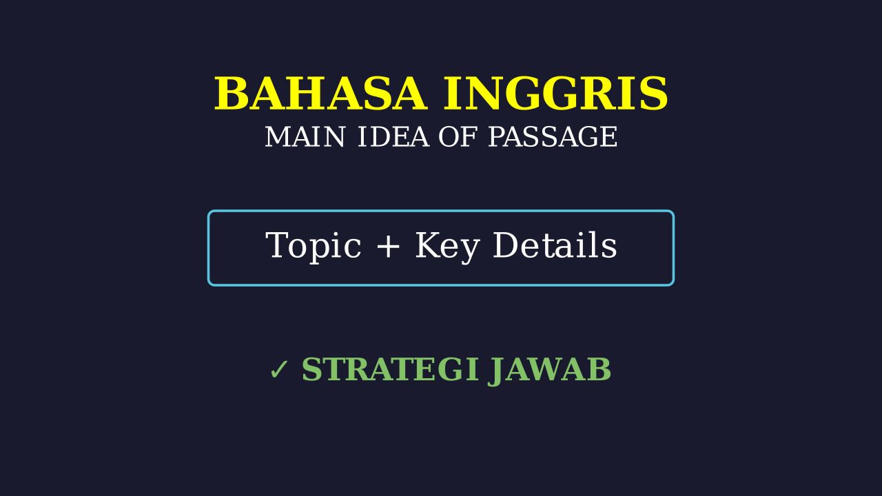 Finding the Main Idea
