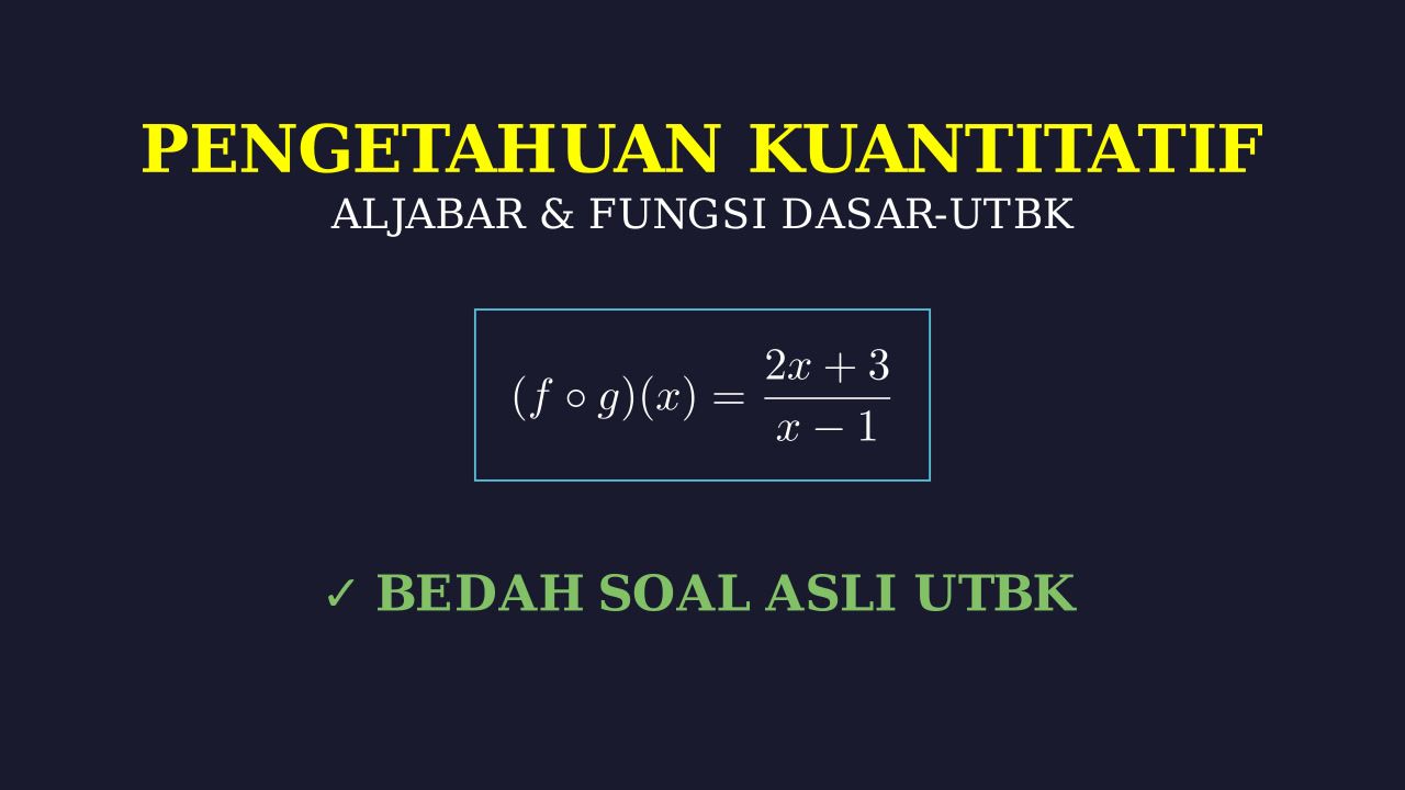 Kupas Tuntas Fungsi: Dari Dasar Hingga Soal UTBK