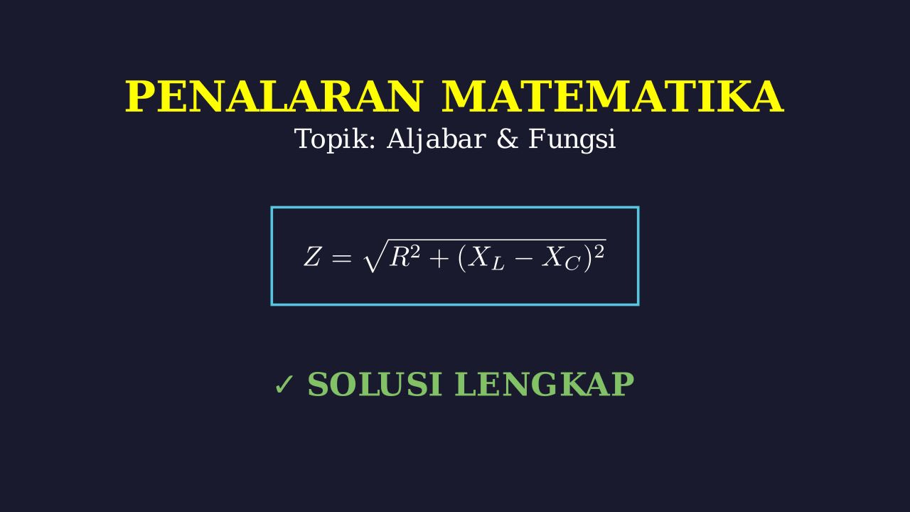 Rangkaian RLC: Arus Bolak-Balik