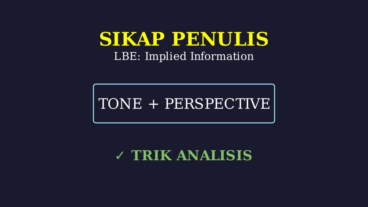 Author's Attitude and Tone