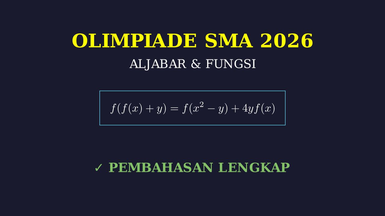 Prediksi Soal Olimpiade Matematika SMA 2026
