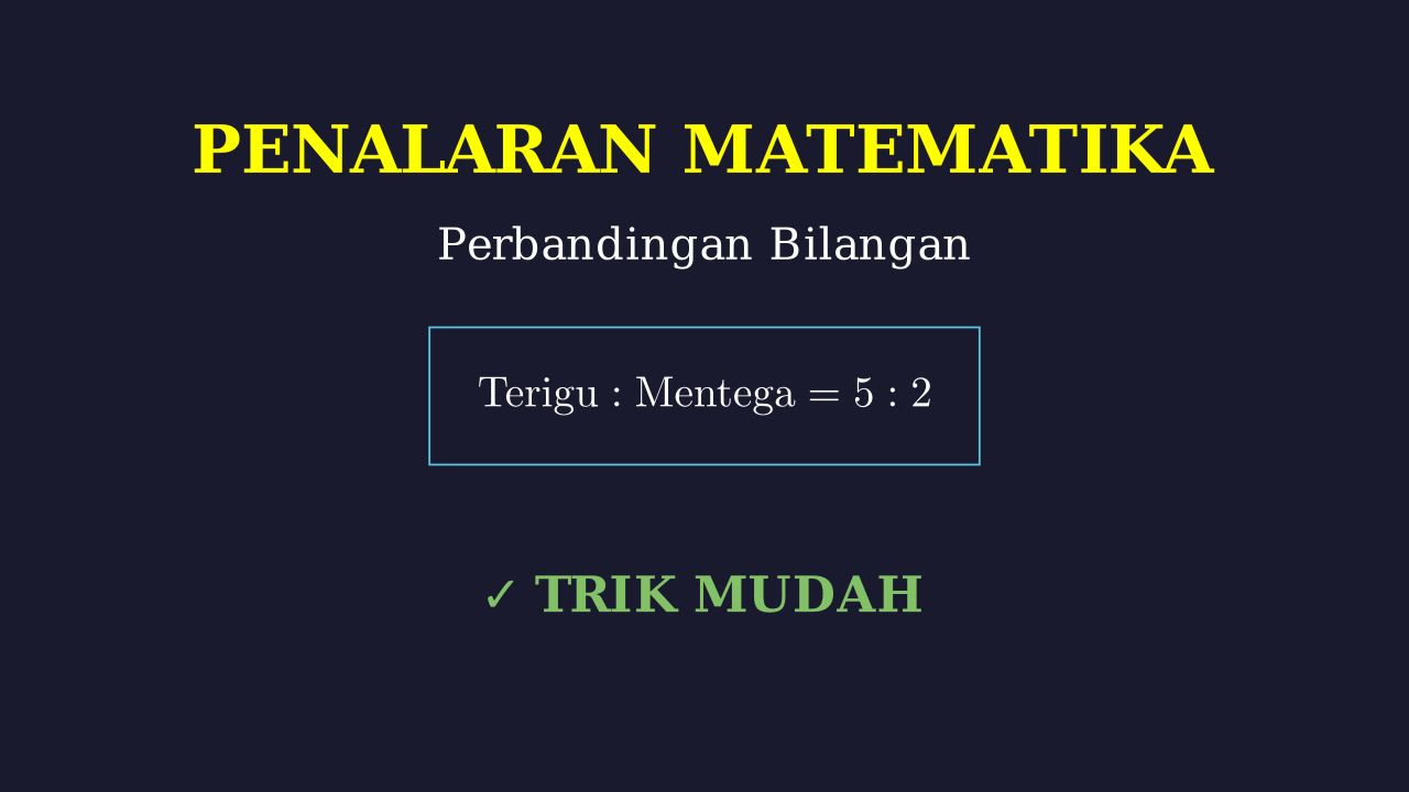 Perbandingan Berat Dalam Resep Kue