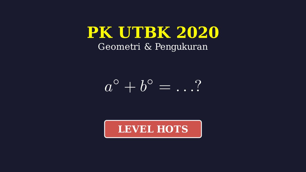 Geometri Sudut: Soal Kecukupan Data