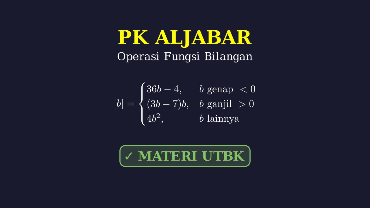 Operasi Bilangan Bulat Bersyarat