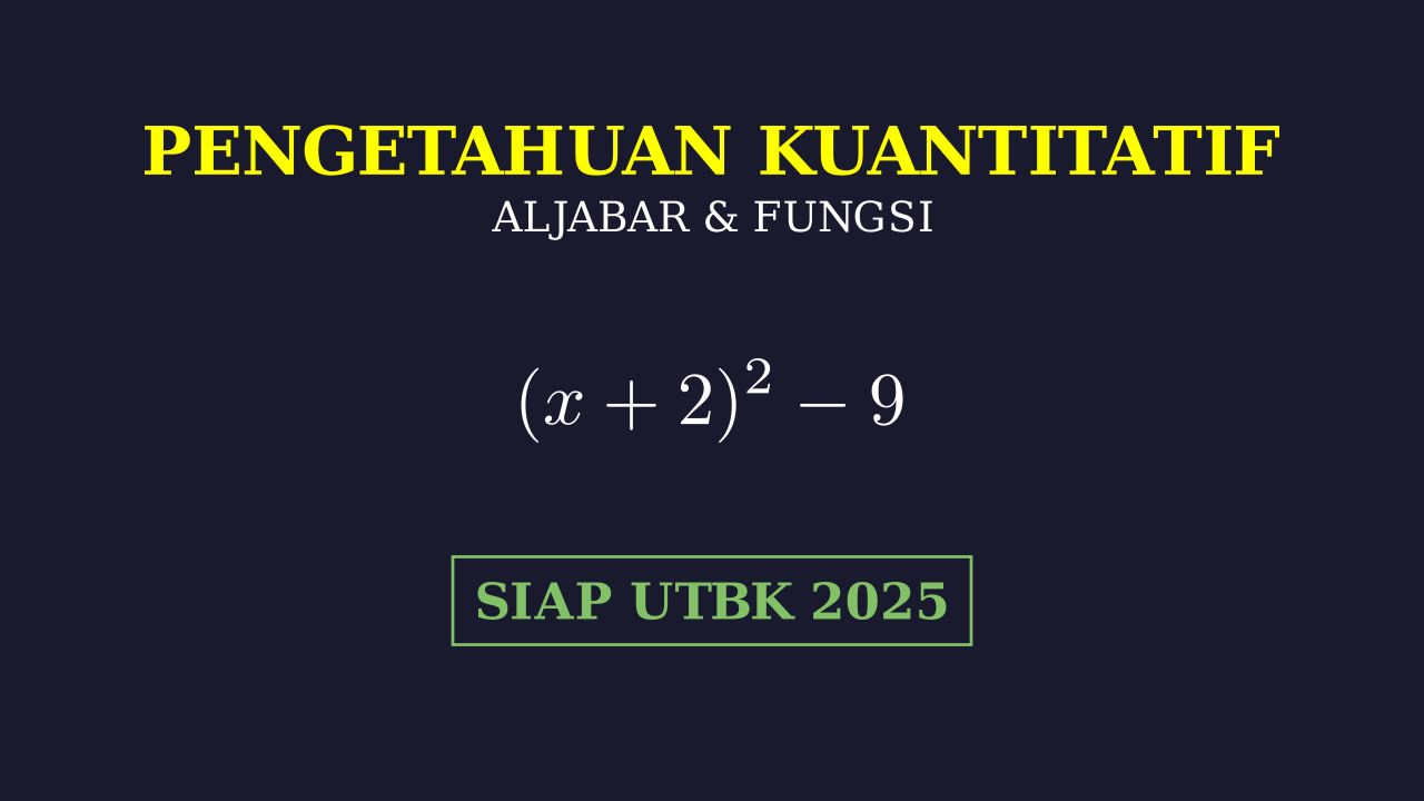 Faktorisasi Selisih Dua Kuadrat