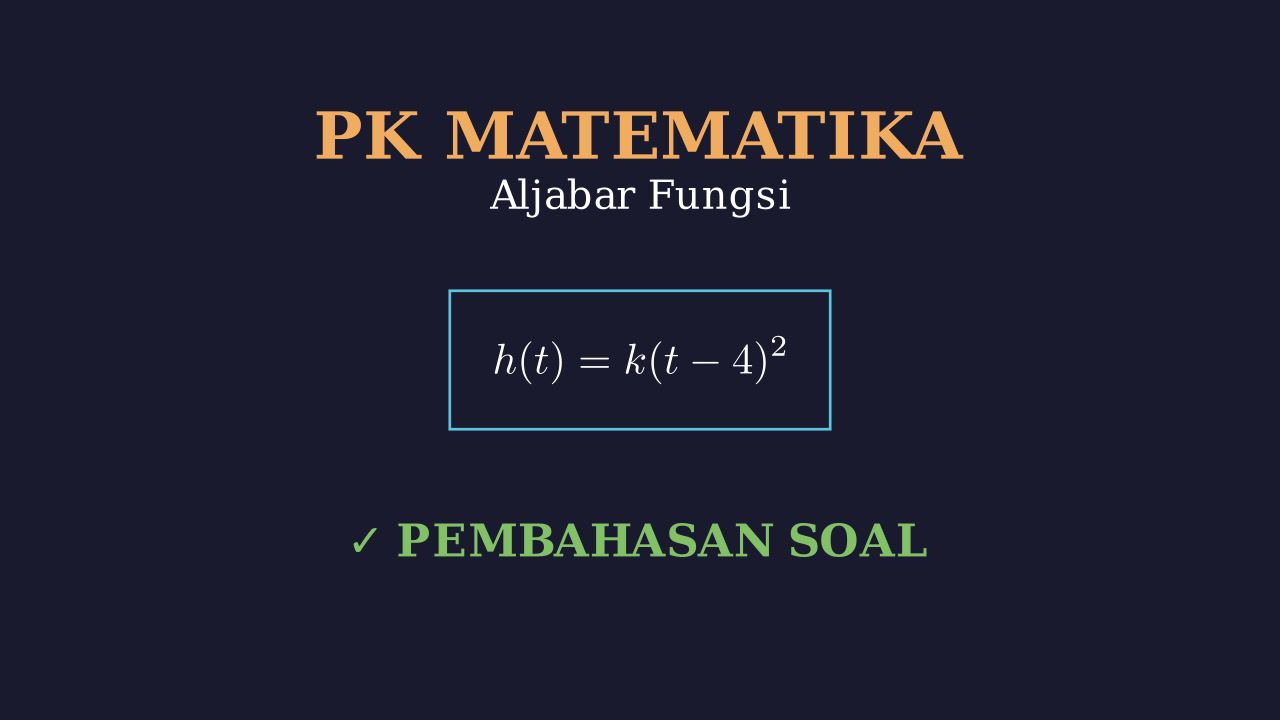 Fungsi Kuadrat: Menghitung Ketinggian Bola